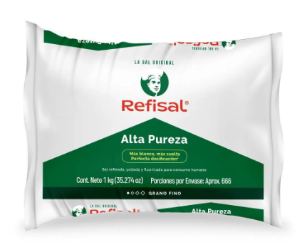 SAL REFISAL 1000G (1KG) ALTA PUREZA